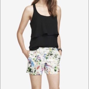 Express Multicolored Floral shorts